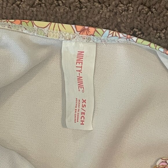 Ninety-Nine Degrees Juniors One Piece Swimsuit - Picture 3 of 4